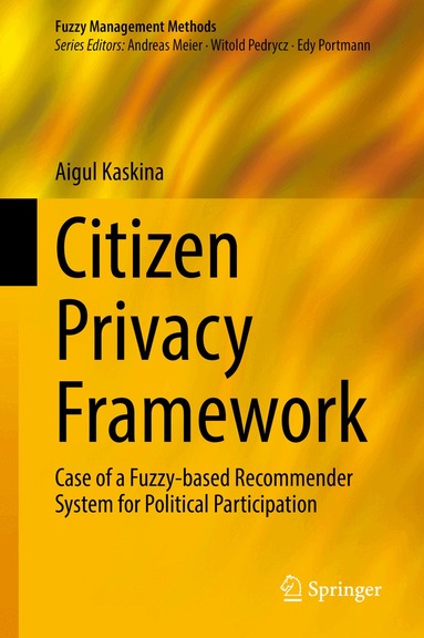 Aigul Kaskina - Citizen Privacy Framework, Inbunden