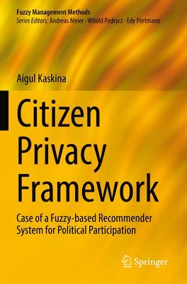 bokomslag Citizen Privacy Framework