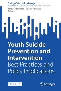 bokomslag Youth Suicide Prevention and Intervention