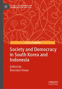 bokomslag Society and Democracy in South Korea and Indonesia