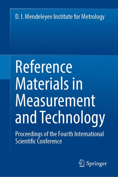 bokomslag Reference Materials in Measurement and Technology