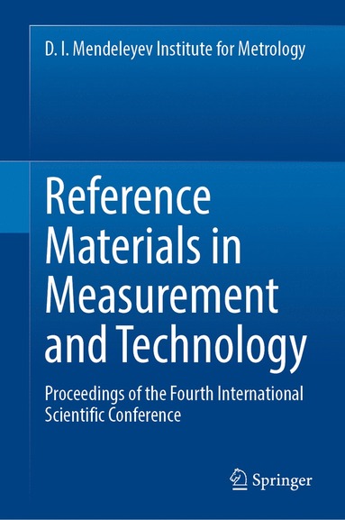 bokomslag Reference Materials in Measurement and Technology