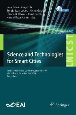 Science and Technologies for Smart Cities 1