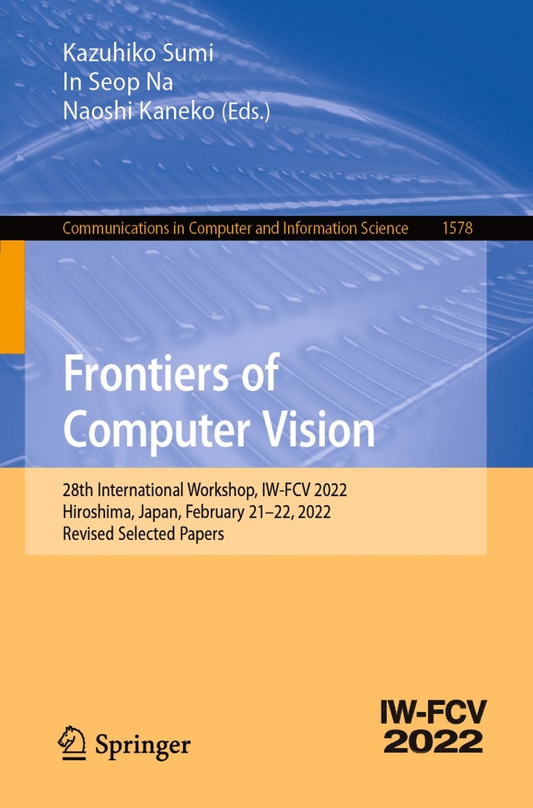 Frontiers of Computer Vision 1