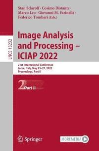 bokomslag Image Analysis and Processing  ICIAP 2022