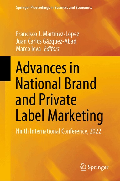 Francisco J. Martínez-López, Juan Carlos Gázquez-Abad, Marco Ieva - Advances in National Brand and Private Label Marketing, Inbunden