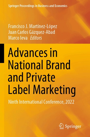 Francisco J. Martínez-López, Juan Carlos Gázquez-Abad, Marco Ieva - Advances in National Brand and Private Label Marketing, Häftad