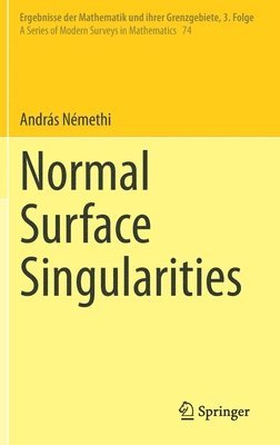 András Némethi, Andras Nemethi, András - Normal Surface Singularities, Inbunden