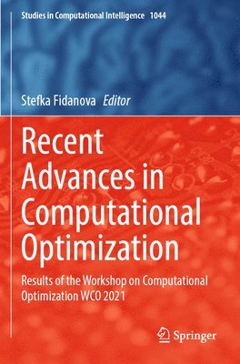 bokomslag Recent Advances in Computational Optimization