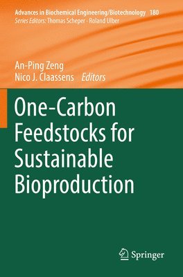 An-Ping Zeng, Nico J. Claassens - One-Carbon Feedstocks for Sustainable Bioproduction, Häftad