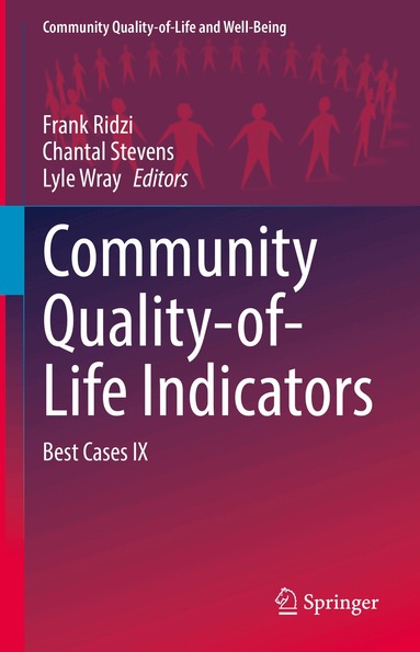 Frank Ridzi, Chantal Stevens, Lyle Wray - Community Quality-of-Life Indicators, Inbunden