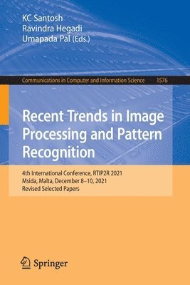 Recent Trends in Image Processing and Pattern Recognition 1