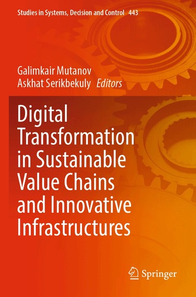 Galimkair Mutanov, Askhat Serikbekuly - Digital Transformation in Sustainable Value Chains and Innovative Infrastructures, Häftad
