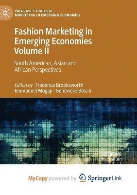 Fashion Marketing in Emerging Economies Volume II 1