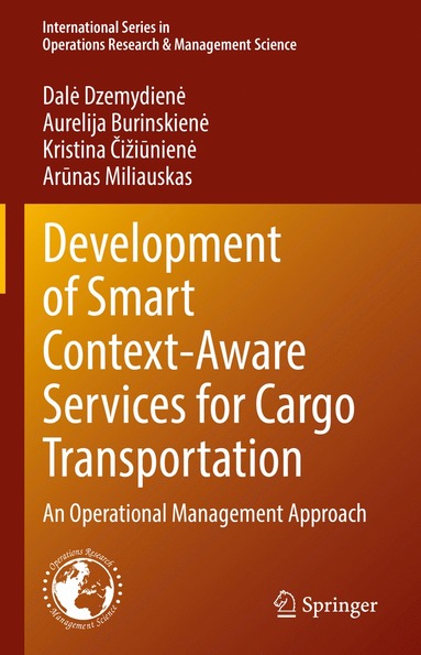 bokomslag Development of Smart Context-Aware Services for Cargo Transportation