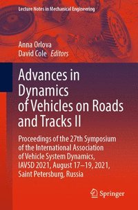 bokomslag Advances in Dynamics of Vehicles on Roads and Tracks II