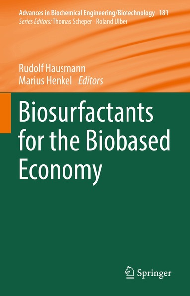 Rudolf Hausmann, Marius Henkel - Biosurfactants for the Biobased Economy, Inbunden