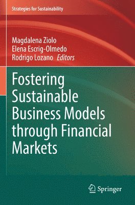 Fostering Sustainable Business Models through Financial Markets 1