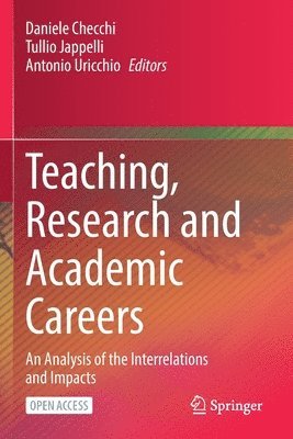 bokomslag Teaching, Research and Academic Careers