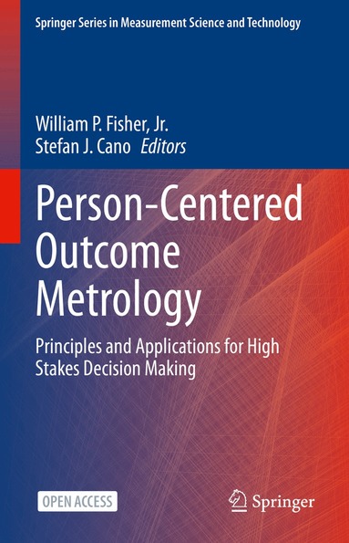 William P. Fisher, Jr., Stefan J. Cano - Person-Centered Outcome Metrology, Inbunden