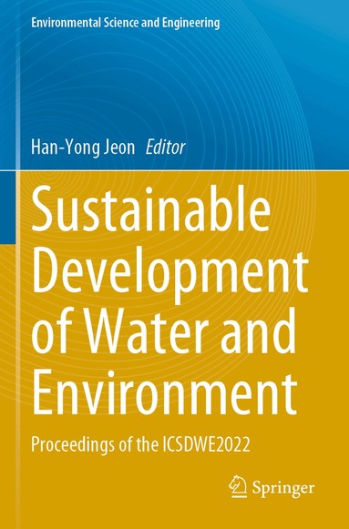 Han-Yong Jeon - Sustainable Development of Water and Environment, Häftad