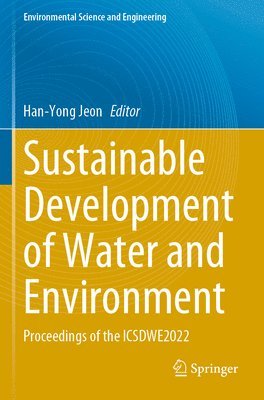 Sustainable Development of Water and Environment 1