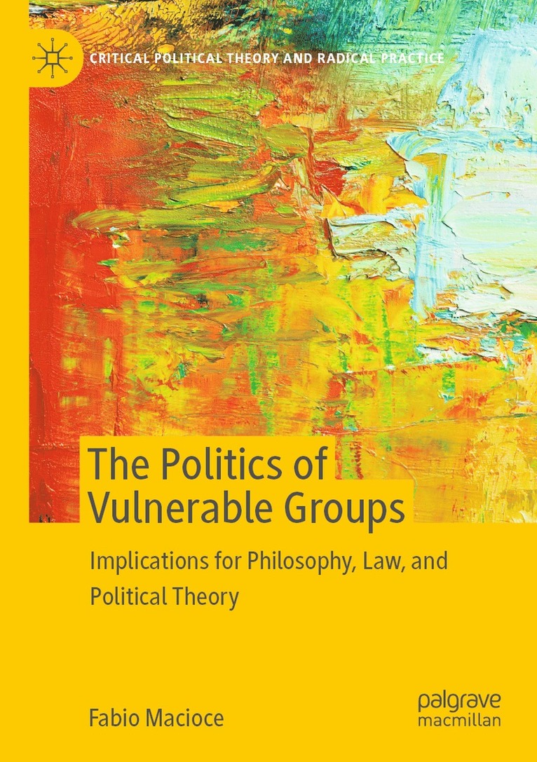 Fabio Macioce - Politics of Vulnerable Groups, Häftad