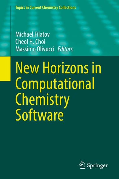 Michael Filatov, Cheol H. Choi, Massimo Olivucci - New Horizons in Computational Chemistry Software, Häftad