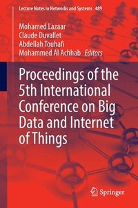 bokomslag Proceedings of the 5th International Conference on Big Data and Internet of Things