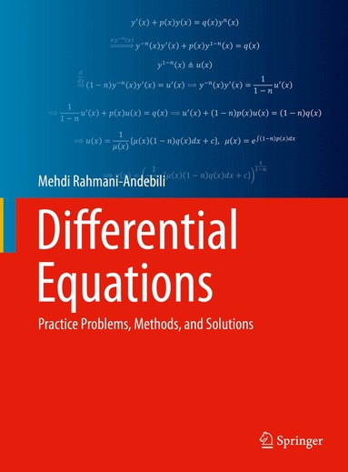 Mehdi Rahmani-Andebili - Differential Equations, Inbunden