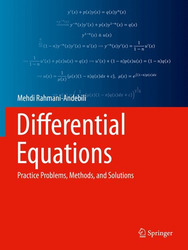 Mehdi Rahmani-Andebili - Differential Equations, Häftad