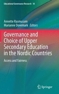 bokomslag Governance and Choice of Upper Secondary Education in the Nordic Countries