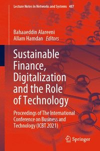 bokomslag Sustainable Finance, Digitalization and the Role of Technology