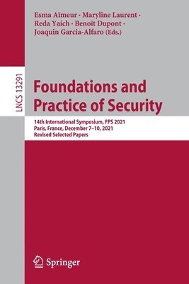 bokomslag Foundations and Practice of Security