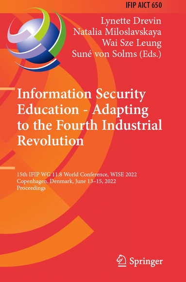 bokomslag Information Security Education - Adapting to the Fourth Industrial Revolution