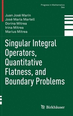 Singular Integral Operators, Quantitative Flatness, and Boundary Problems 1