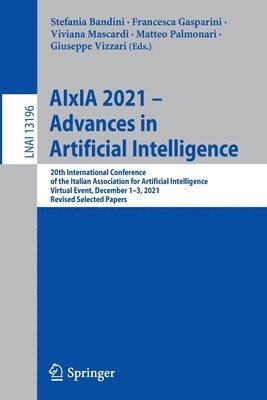 AIxIA 2021  Advances in Artificial Intelligence 1