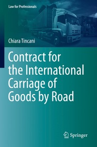 bokomslag Contract for the International Carriage of Goods by Road