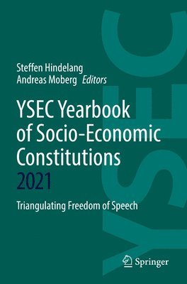 bokomslag YSEC Yearbook of Socio-Economic Constitutions 2021