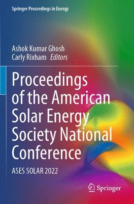 bokomslag Proceedings of the American Solar Energy Society National Conference