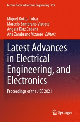 bokomslag Latest Advances in Electrical Engineering, and Electronics