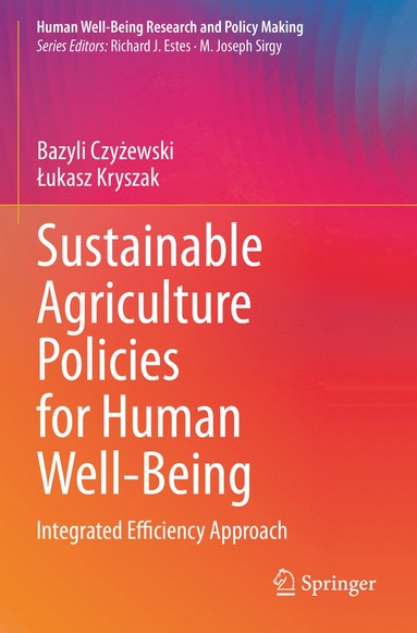 bokomslag Sustainable Agriculture Policies for Human Well-Being