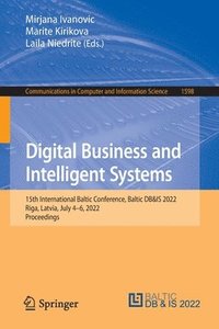 bokomslag Digital Business and Intelligent Systems