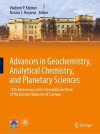 bokomslag Advances in Geochemistry, Analytical Chemistry, and Planetary Sciences