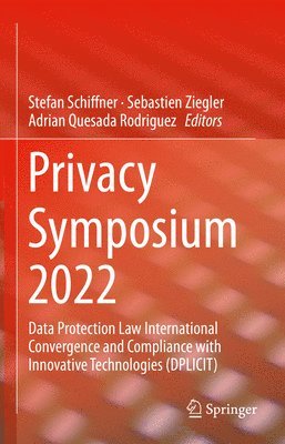 bokomslag Privacy Symposium 2022