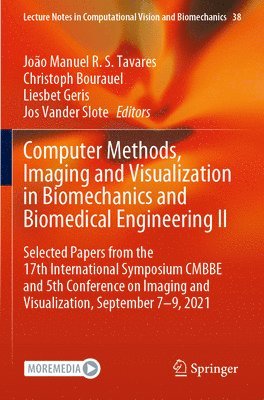 Computer Methods, Imaging and Visualization in Biomechanics and Biomedical Engineering II 1