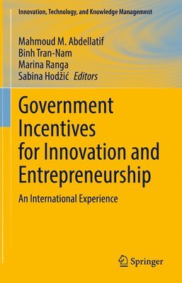 Government Incentives for Innovation and Entrepreneurship 1