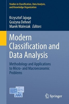 Modern Classification and Data Analysis 1