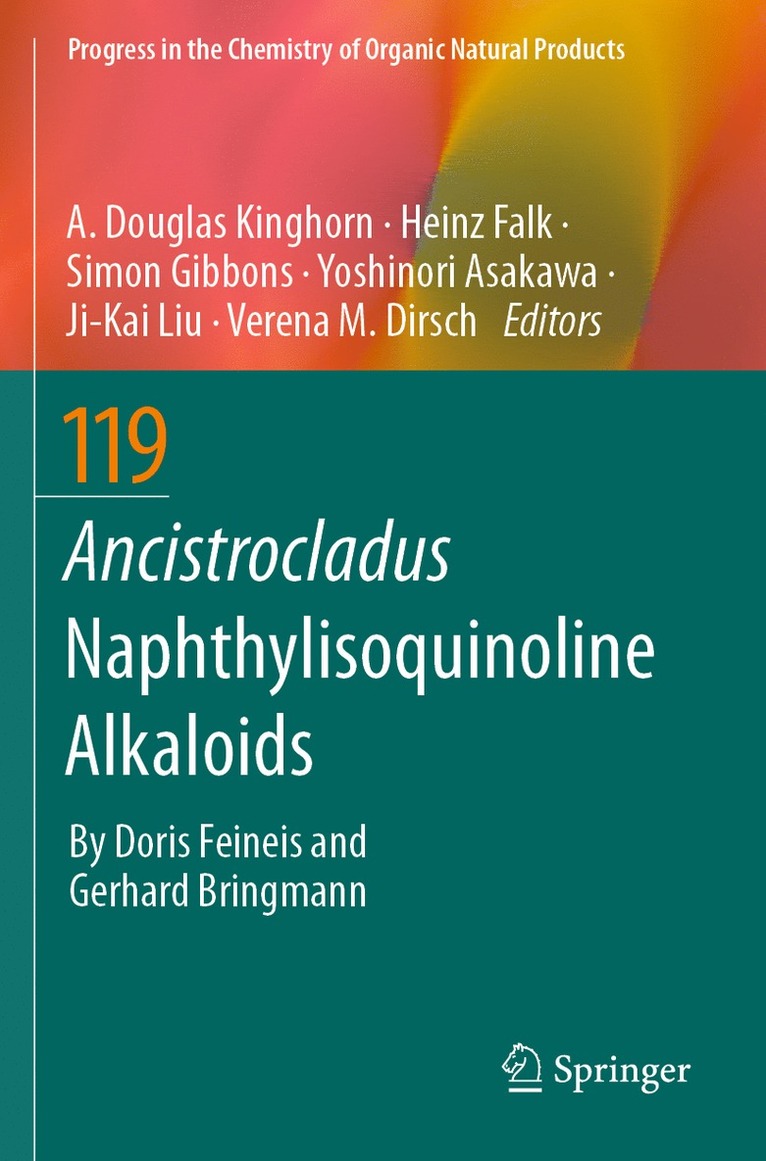 Ancistrocladus Naphthylisoquinoline Alkaloids 1