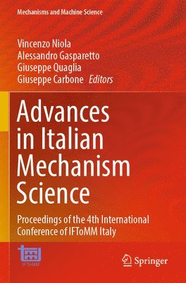 bokomslag Advances in Italian Mechanism Science